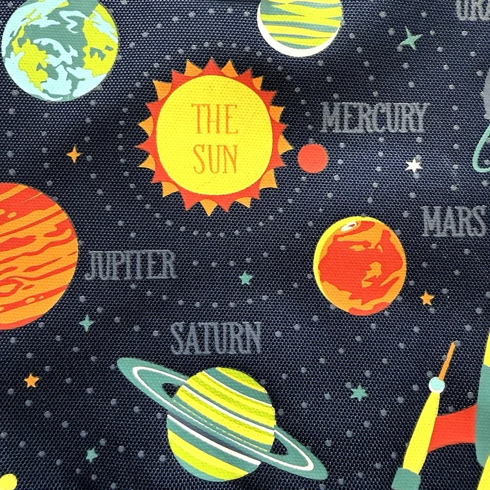 Pottery Barn Celestial Planet Glow in Dark School Tablet Carrying Case Mackenzie